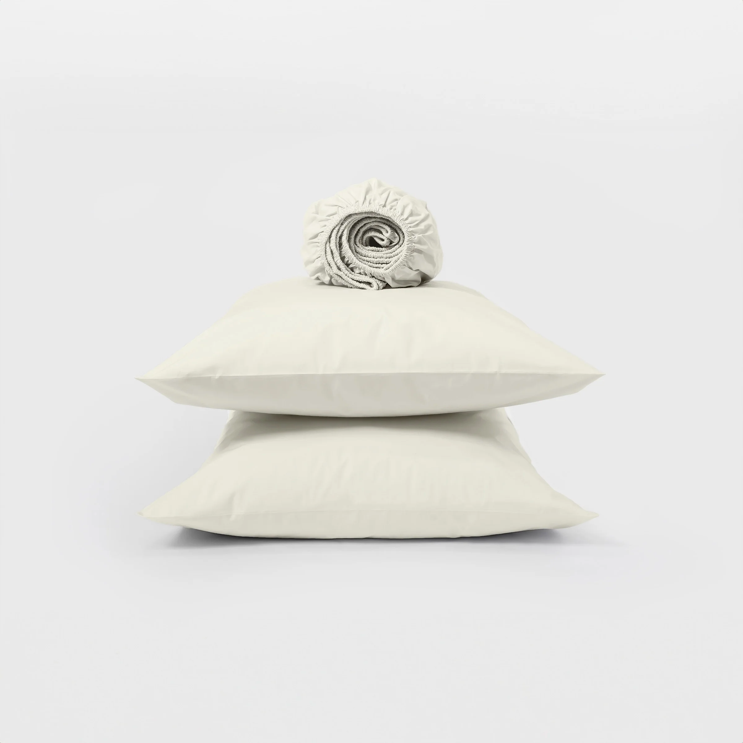 Classic Natural Fitted Sheet Set - Image 3