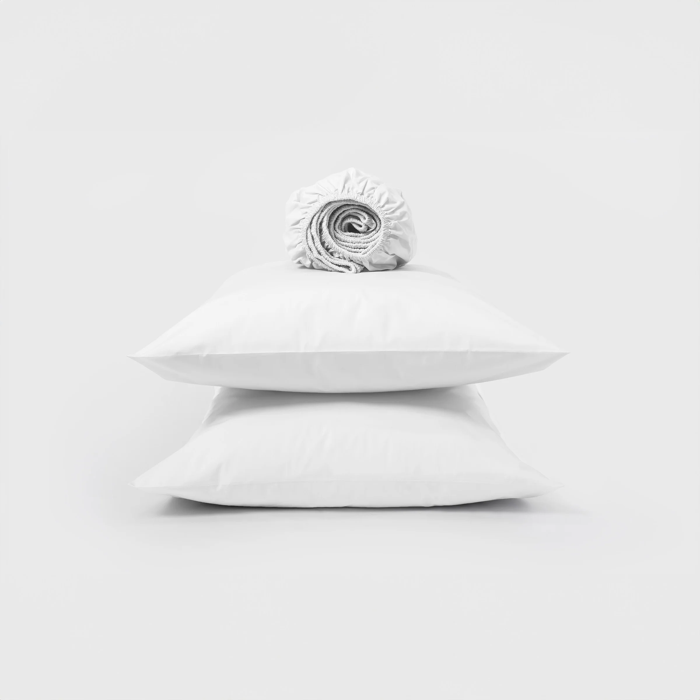 Classic White Fitted Sheet Set - Image 3