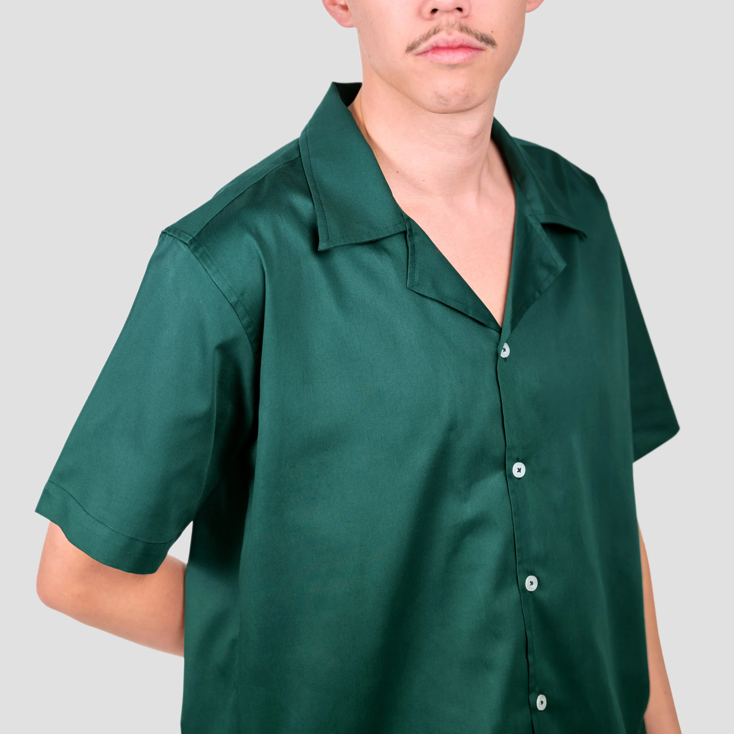 Organic Cotton Men's Loungewear Shirt - Image 6