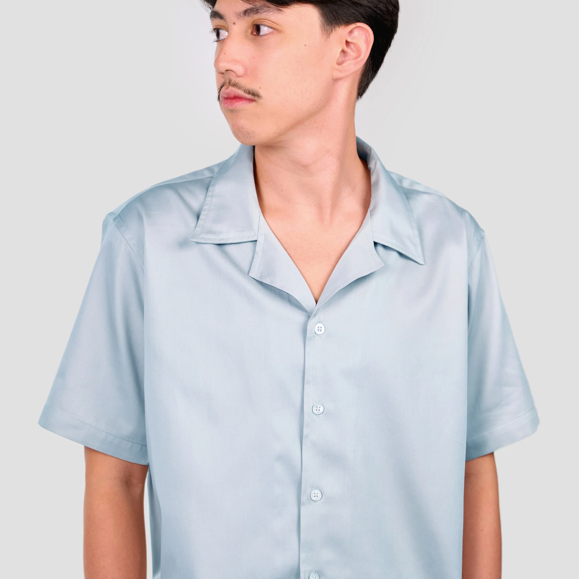 Organic Cotton Men's Loungewear Shirt - Image 8