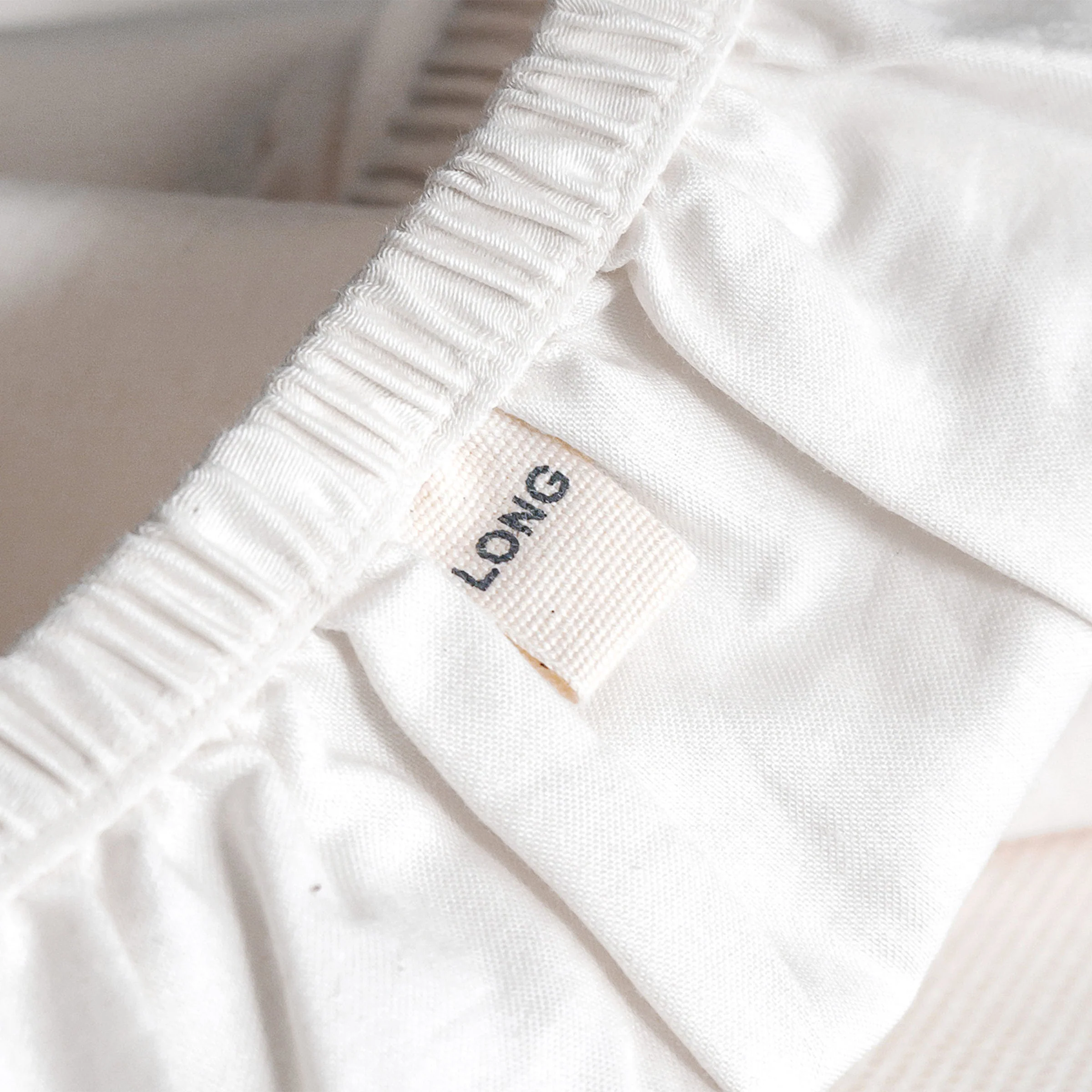 Organic Classic White Baby Cot Fitted Sheet (Bundle of 3) - Image 4