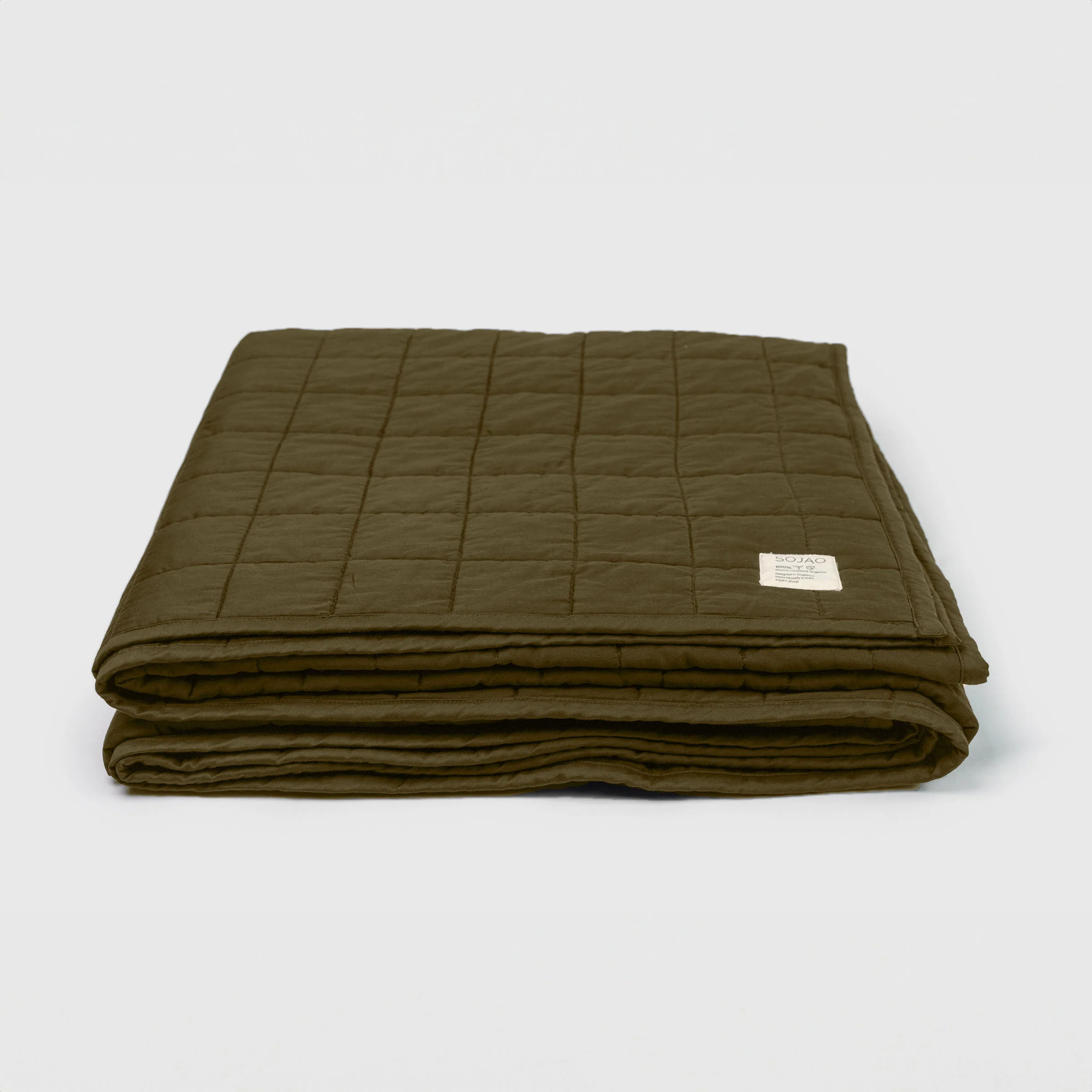 Classic Moss Organic Cotton Quilts - Image 4