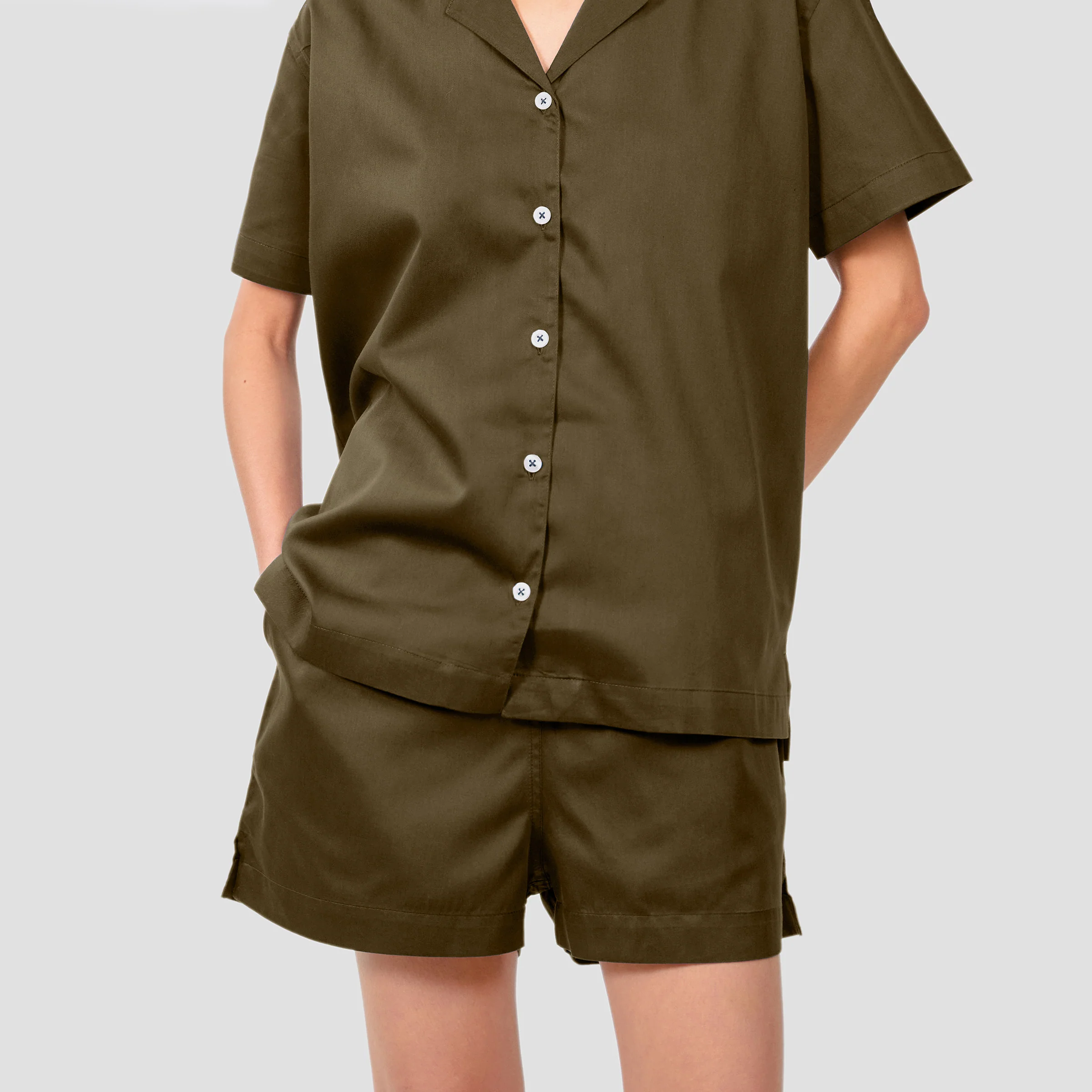 Organic Cotton Women's Loungewear Shorts - Image 3